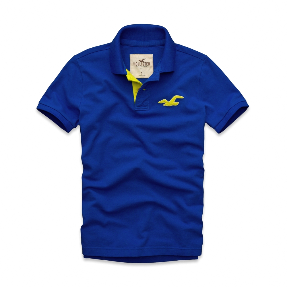 Hollister Hombres Newport Polo Corto Remera HCO4398